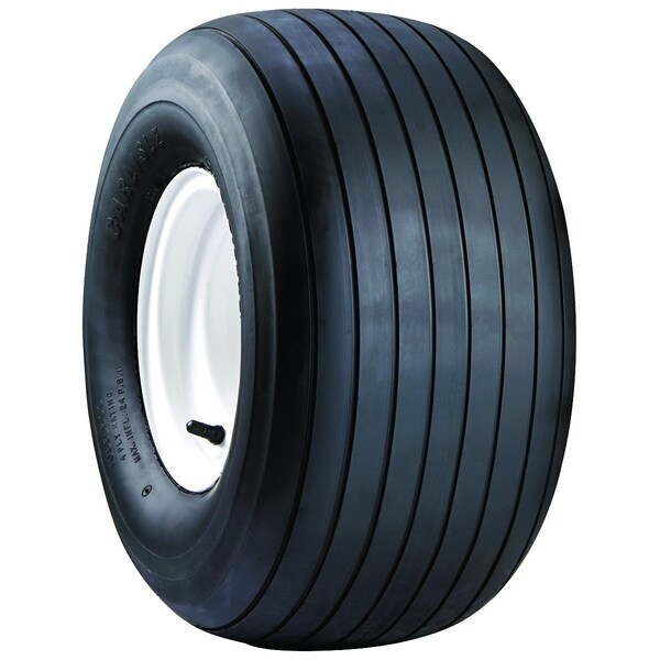 26x12x12 Lawn Mower Tire, 4 Ply, Rib
